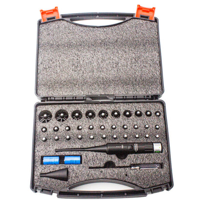 Multiple Calibers Laser Bore Sight Kit, Green Beam Boresighter Set from 0.17 Up to 12 Gauge for Hunting Firearm Sighting🔥