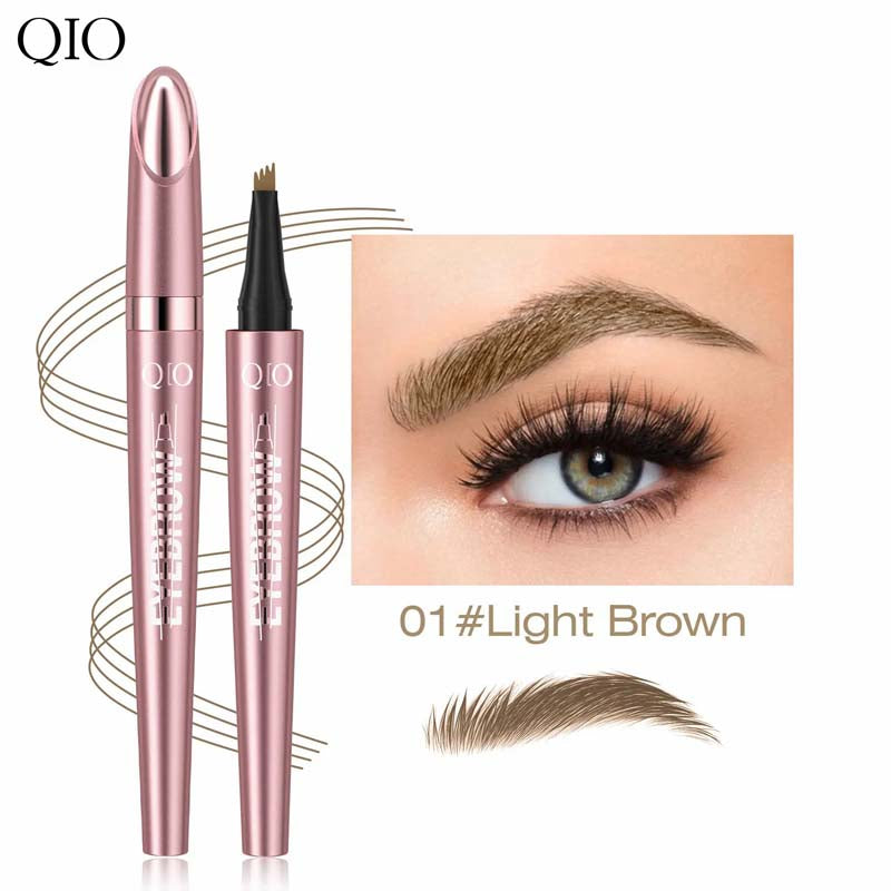 Waterproof Micro‑Fork Eyebrow Pencil, Long‑Lasting Brow Pen 💧✨