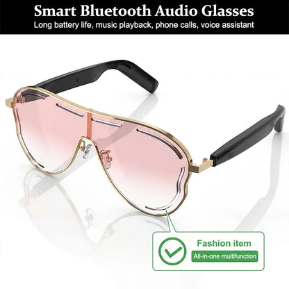 🕶️Bluetooth Smart Glasses, Wireless Open Ear Audio Sunglasses