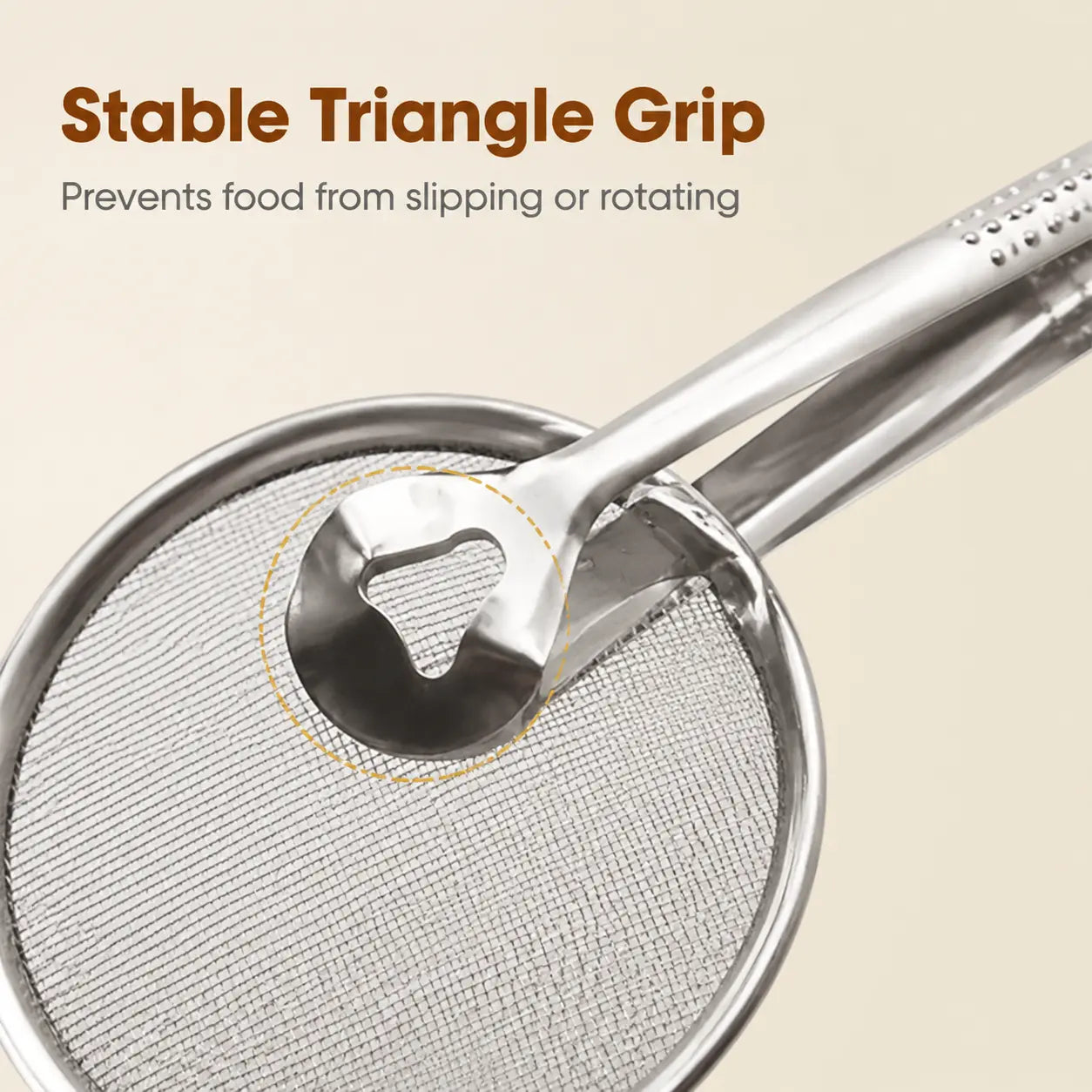 2‑in‑1 Oil‑Frying Filter Clip, Kitchen Food Strainer Tongs for Fried Food 🍳