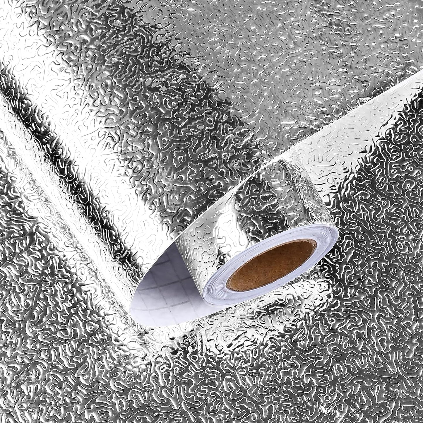 Kitchen Waterproof Oil Proof Aluminum Foil Sticker 🧽