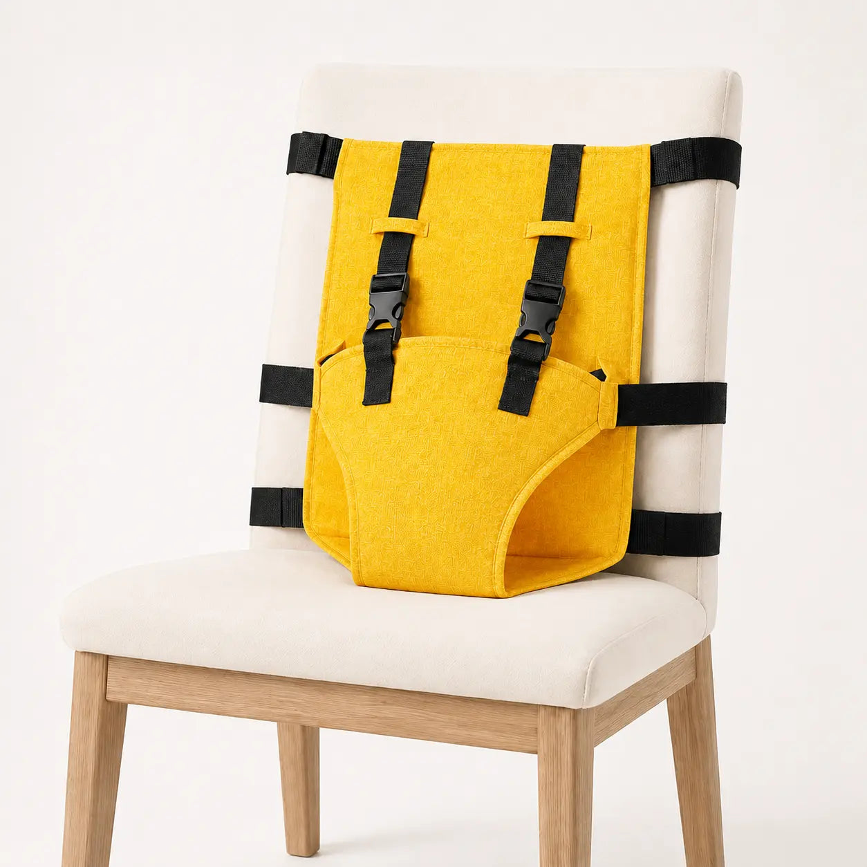Portable Baby Seat Harness for Dining Chairs, Foldable Toddler Safety Seat with Adjustable Shoulder Straps 🪑