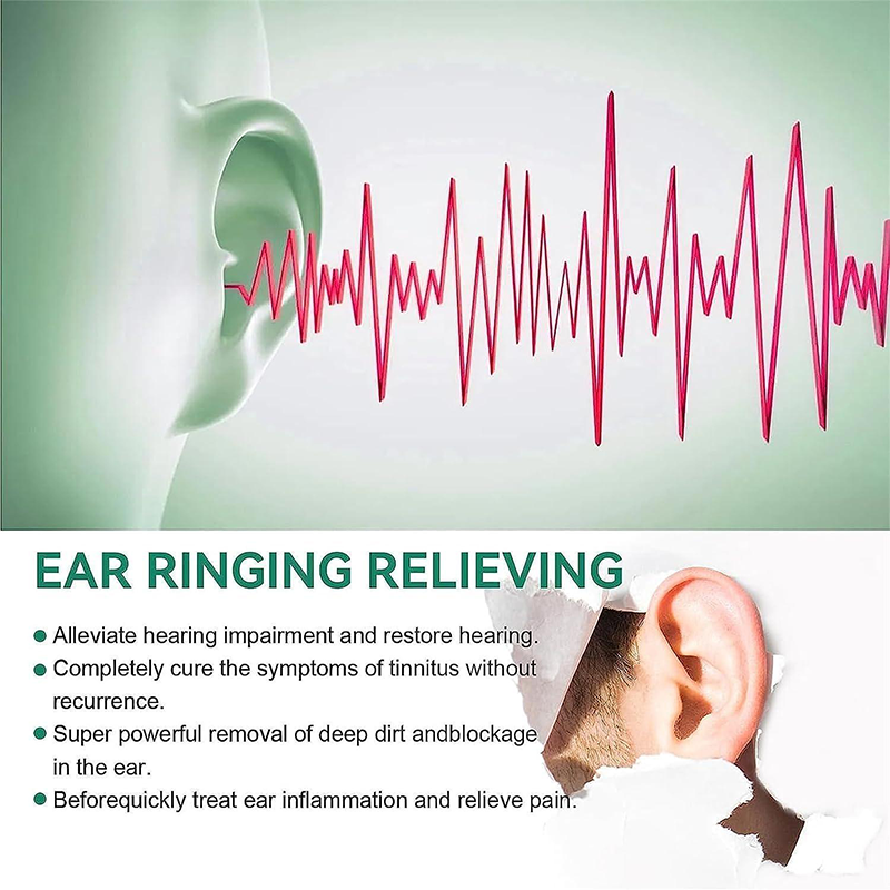 Tinnitus Relief Ear Drops, Clean Earwax & Soothe Ears👂