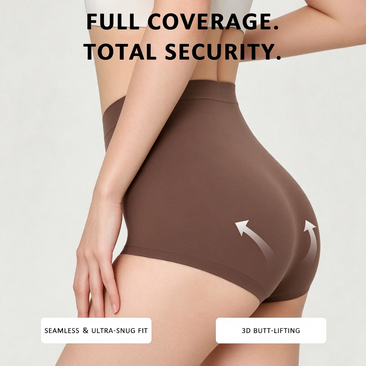 5-Pack Women's Classic Panties, Seamless High Waist Essential Underwear for Women 🩲
