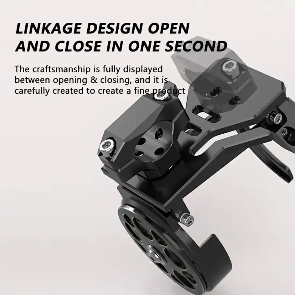 Bike Water Holder, Rotating Bottle Cage, Foldable Cup Mount Adjustable Folding Design 🚲