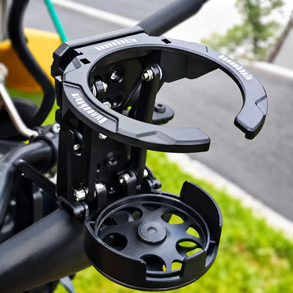 Bike Water Holder, Rotating Bottle Cage, Foldable Cup Mount Adjustable Folding Design 🚲
