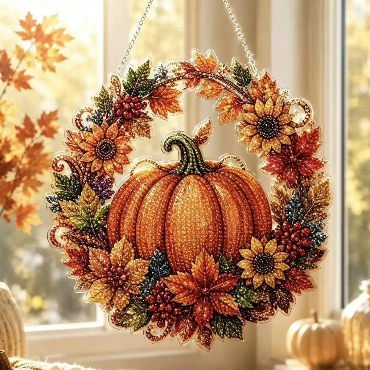 Halloween Diamond Painting Hanging Ornament Kit🎃