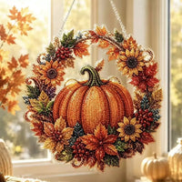 Pumpkin Wreath