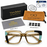 Amber Teal - 1 Pair