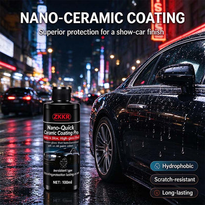 Nano-Quick Ceramic Coating Pro for Automobiles, Featuring Advanced Ceramic Technology ✨