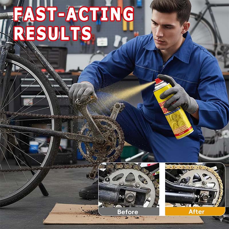 Anti-Rust Lubricant Spray & Rust Remover⚡