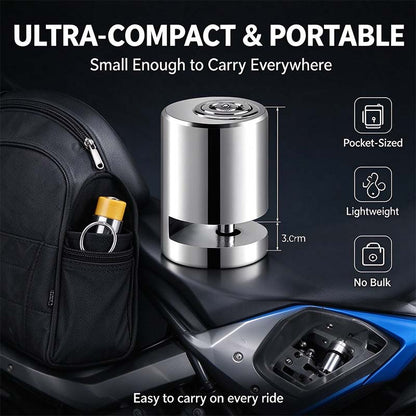 Motorcycle Disc Brake Lock, Anti-Theft Motorcycle Safety Brake Disc Lock 🔒