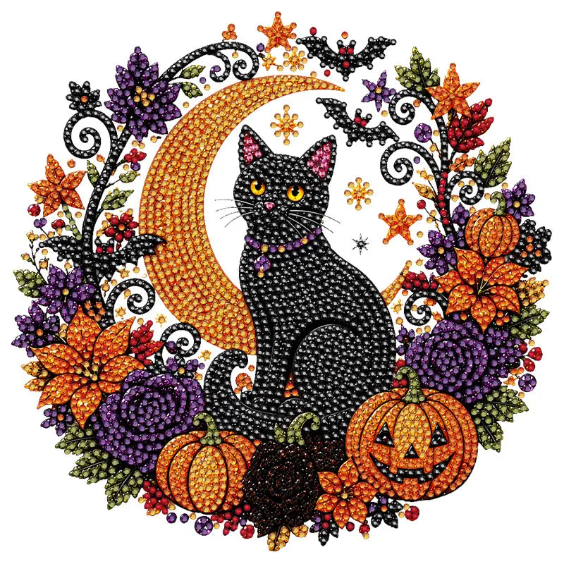Halloween Diamond Painting Hanging Ornament Kit🎃