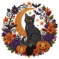 Moon Black Cat