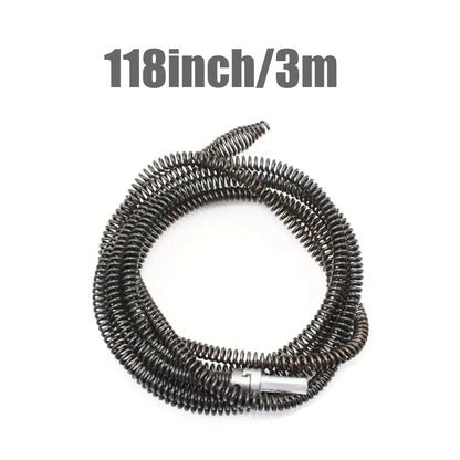 Electric Pipe Drain Dredging Device without Machine, 1 Count Toilet Clog Dredging Tool 🚽