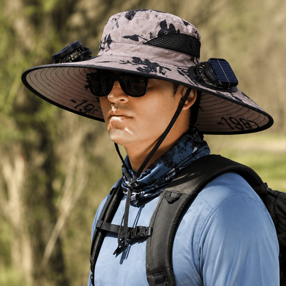 2026 Ultralight Solar Fan Sun Hat | Father's Day Gift