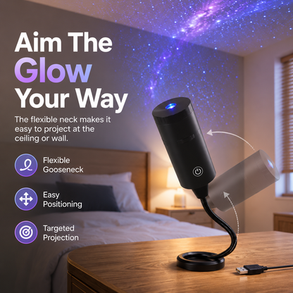 Plug-and-Play HD Star Projector✨