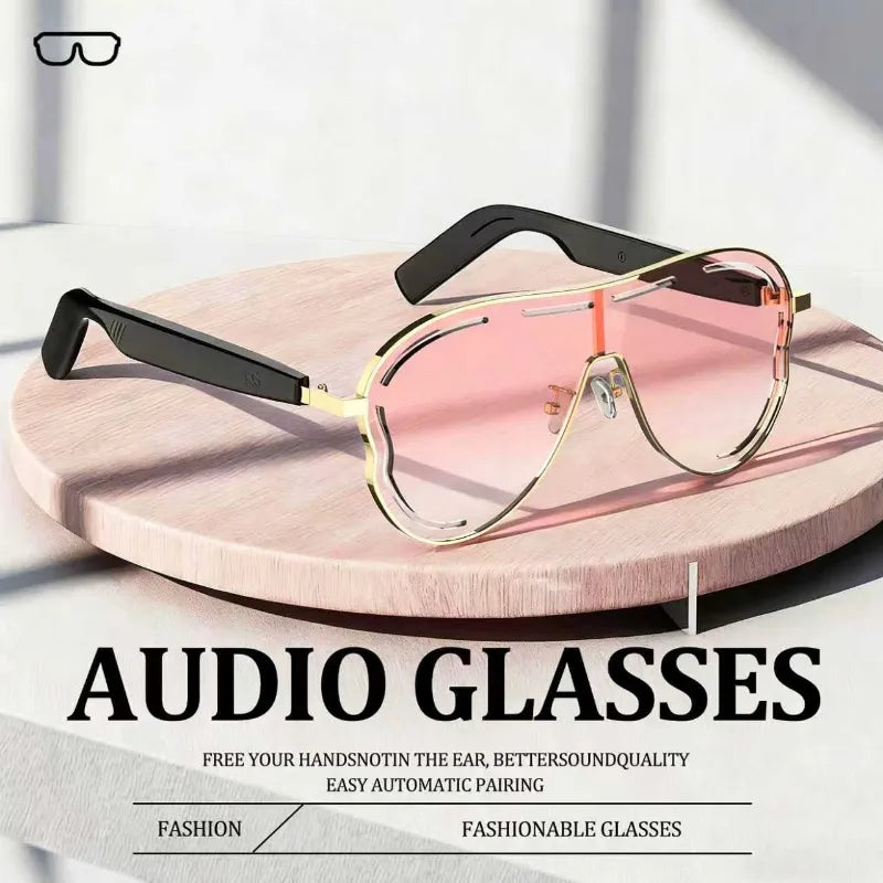 🕶️Bluetooth Smart Glasses, Wireless Open Ear Audio Sunglasses