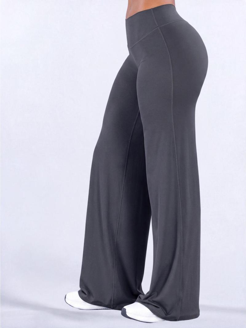 Women’s Light Simple Leopard-Print Wide-Leg Pants ✨