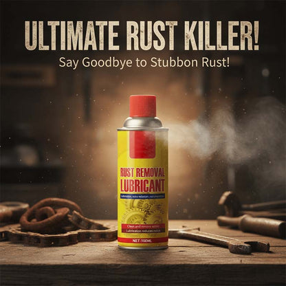 Anti-Rust Lubricant Spray & Rust Remover⚡