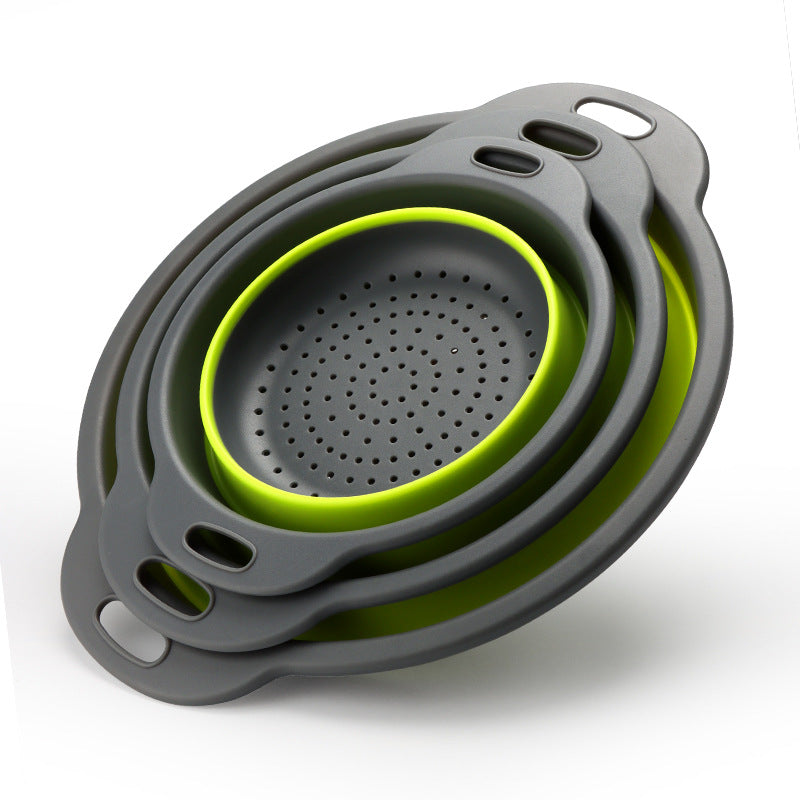 Collapsible Colanders 3-Pack Sturdy Kitchen Strainer Set 🥗