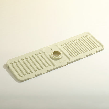 Tap Mat for Kitchen Sink, Splash Guard, Silicone Drying Mat, Quick Drying Stone Sink Tray ✨