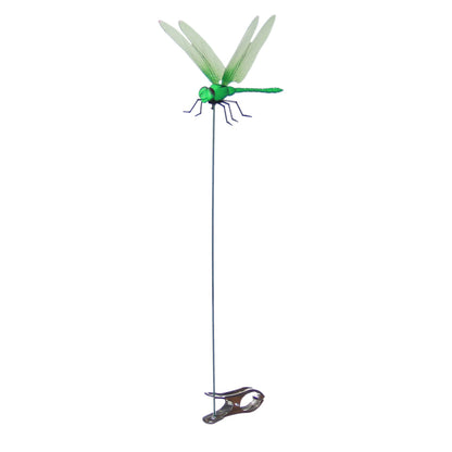 Outdoor Fake Dragonfly Rod Clip