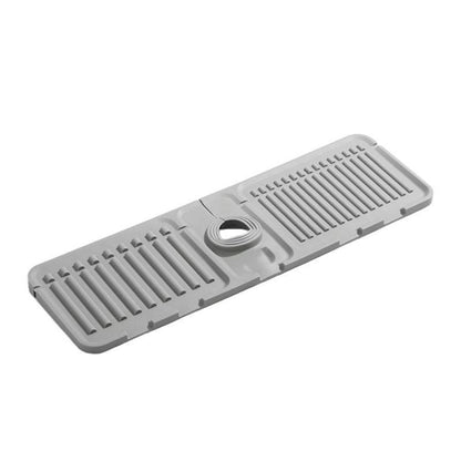 Tap Mat for Kitchen Sink, Splash Guard, Silicone Drying Mat, Quick Drying Stone Sink Tray ✨