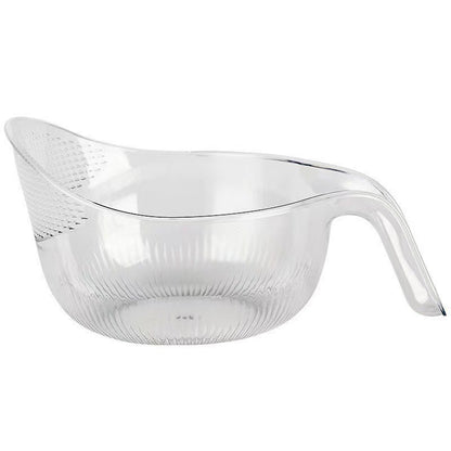 Aesthetic Multifunctional Rice Strainer with Handle 🥣