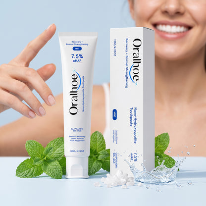 Nano Hydroxyapatite Toothpast-Whitening & Soothe Sensitive Teeth🪥