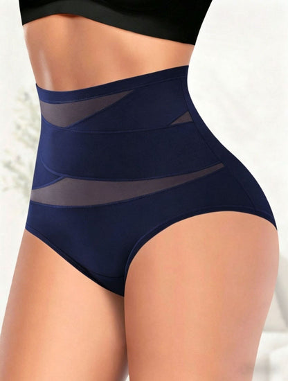 Women's Sheer High Waist Shaping Underwear, Sexy Mesh Shapewear Panty ✨
