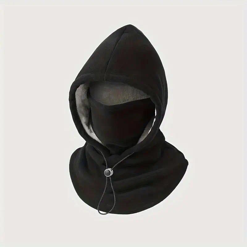 Integrated Flannel Warm Face Mask and Hat, Windproof and Warm 🧣