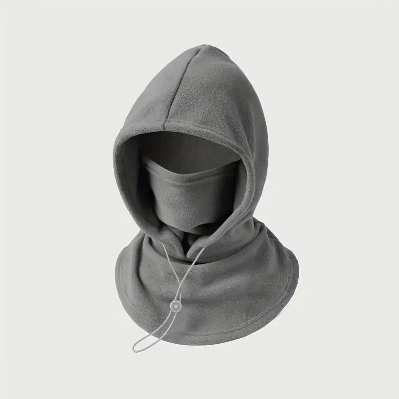Integrated Flannel Warm Face Mask and Hat, Windproof and Warm 🧣