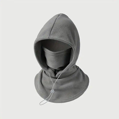 Integrated Flannel Warm Face Mask and Hat, Windproof and Warm 🧣