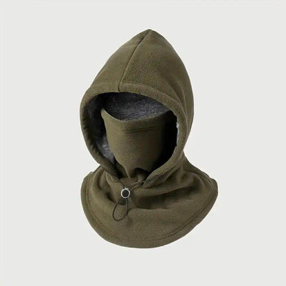 Integrated Flannel Warm Face Mask and Hat, Windproof and Warm 🧣