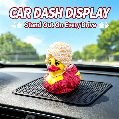 Dolly Duck - 3D Printed Collectible,Cute Desk & Car Decor 🦆