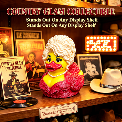 Dolly Duck - 3D Printed Collectible,Cute Desk & Car Decor 🦆