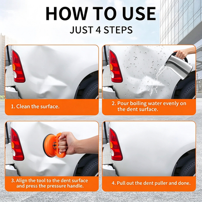 High Suction Dent Puller Suction Cup, Heavy Duty Panel Lifter for Car Dent Repair 🚗
