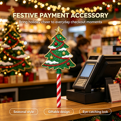 Christmas Tree Tap‑To‑Pay Wand 🎄