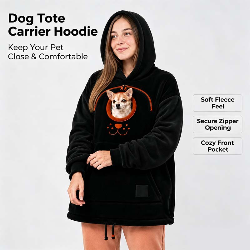 Dog Tote Carier Hoodie🐶🐾