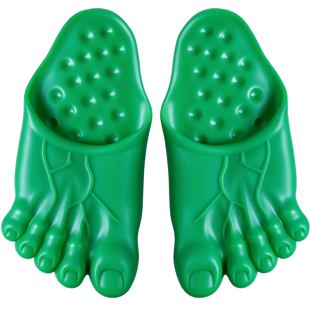 Unisex Monster EVA Sports Flat Slide Sandals - Footwear With Round Toe 🩴