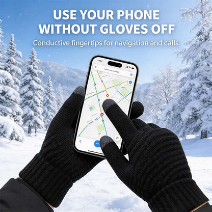 Unisex  Adult Plain Winter Warm Multi-Pieces Outdoor Wear Set 🧣