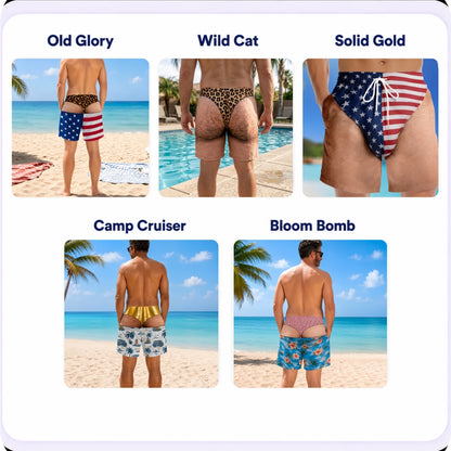 Gotchya™ Prank Swim Trunks 🩳