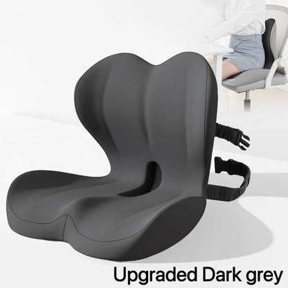 Non-Slip Memory Foam Ergonomic Seat Cushion, Skin-Friendly Breathable Mesh Cover🪑