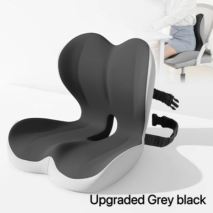 Non-Slip Memory Foam Ergonomic Seat Cushion, Skin-Friendly Breathable Mesh Cover🪑
