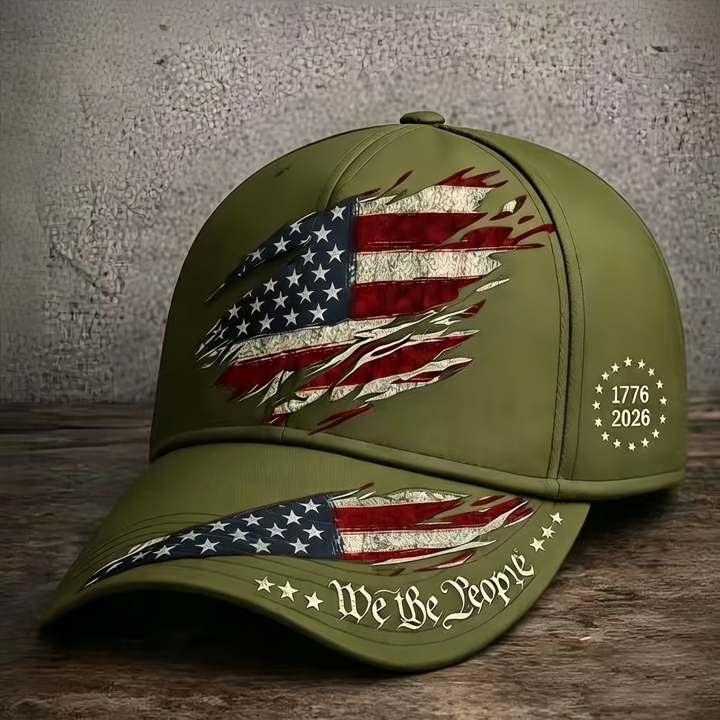 250th Anniversary Printed Baseball Cap, Adjustable Unisex Outdoor Sun Hat🧢
