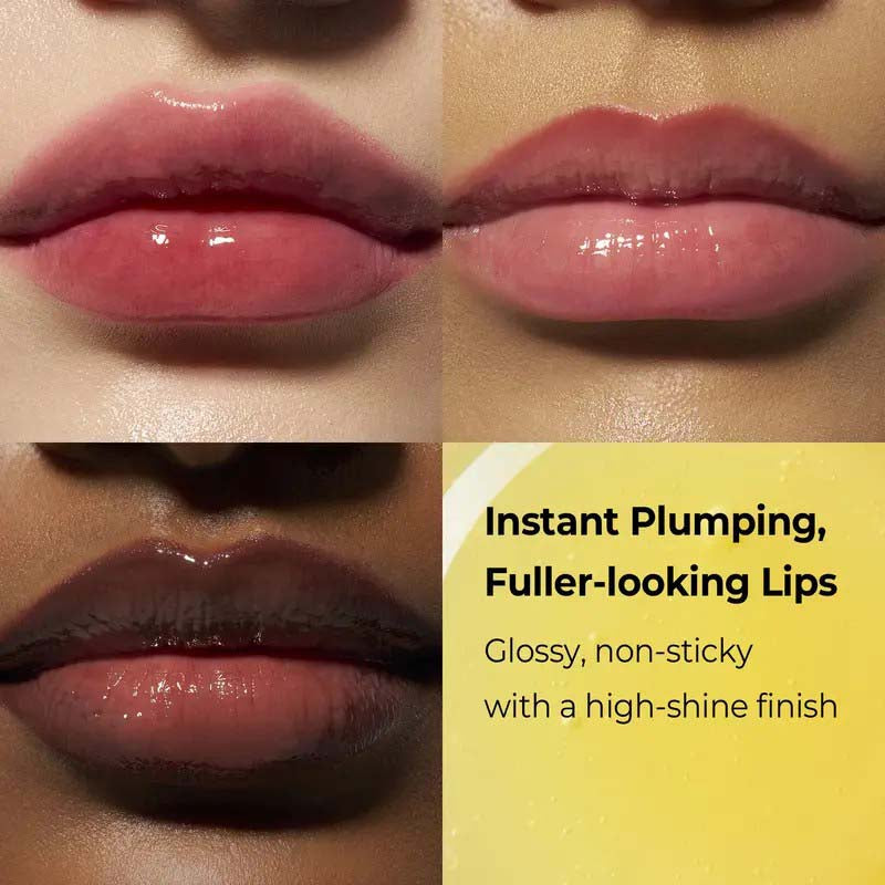 Lip Plumper Gloss, Fuller Lips High-Shine Treatment