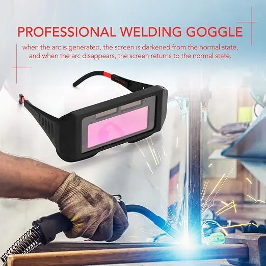 Industrial Welder Safety Glasses, Auto‑Darkening Welding Goggles✨