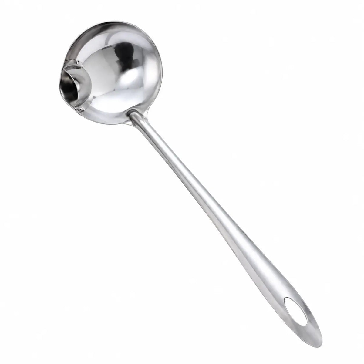 2 Count Stainless Steel Oil Separator Ladle, Mirror Polished Surface 🥄