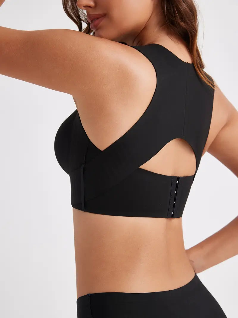 Postural correction Women’s Beige Wireless Bra